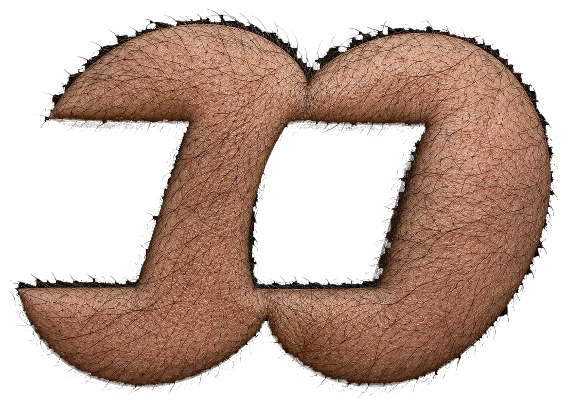 FOMOnuts hairy skin-style symbol